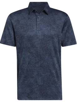 Adidas Aerial Jacquard Polo Shirt - Arctic Night