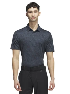 Adidas Aerial Jacquard Polo Shirt - Arctic Night