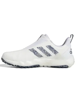 Adidas Codechaos 22 Boa Golf Shoes - Ftwr White/Crew Navy/Crystal White