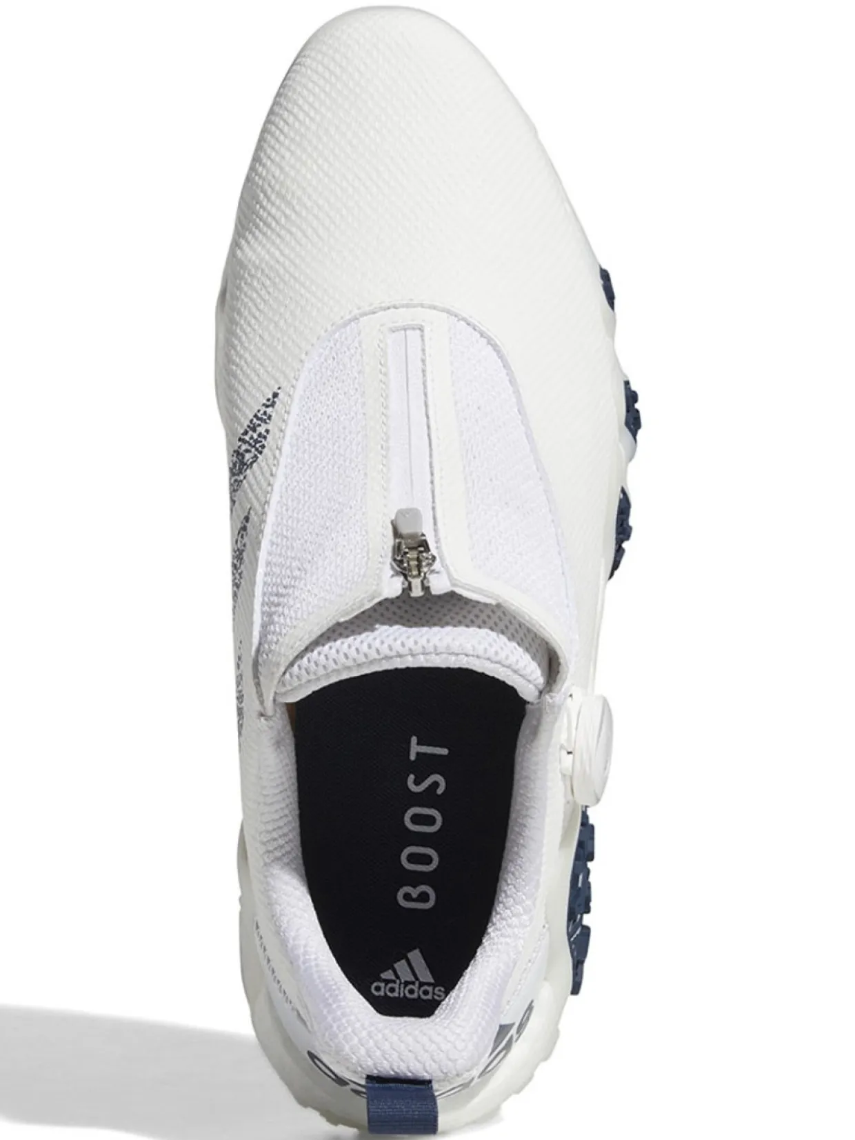 Adidas Codechaos 22 Boa Golf Shoes - Ftwr White/Crew Navy/Crystal White