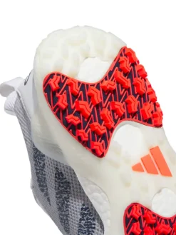 Adidas Codechaos 22 Boa Golf Shoes - Cloud White/Collegiate Navy/Bright Red