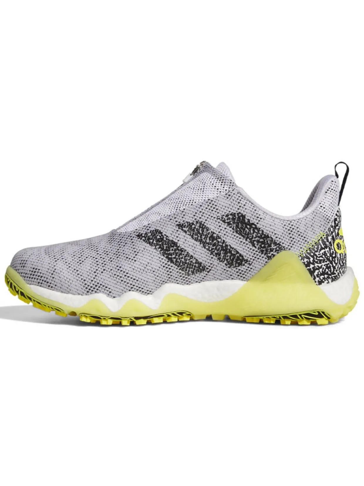 Adidas Codechaos 22 Boa Golf Shoes - Ftwr White/Core Black/Beam Yellow