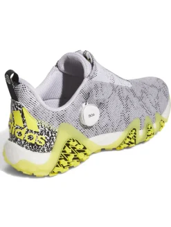 Adidas Codechaos 22 Boa Golf Shoes - Ftwr White/Core Black/Beam Yellow