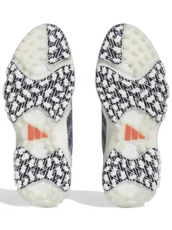 Adidas Codechaos 22 Golf Shoes - Cloud White/Collegiate Navy/Bright Red