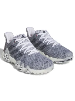 Adidas Codechaos 22 Golf Shoes - Cloud White/Collegiate Navy/Bright Red