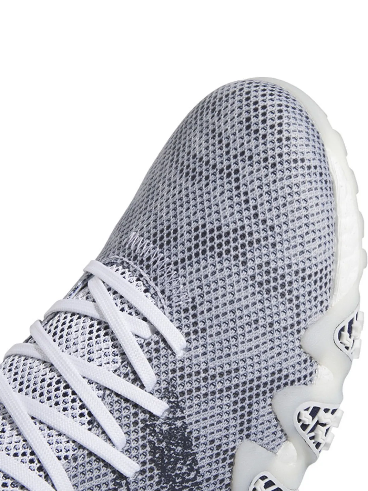 Adidas Codechaos 22 Golf Shoes - Cloud White/Collegiate Navy/Bright Red