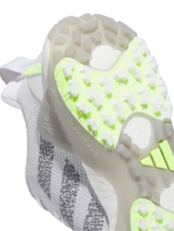Adidas Codechaos 22 Golf Shoes - Cloud White/Grey Three/Lucid Lemon