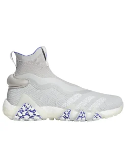 Adidas Codechaos Laceless Primeknit Boost Golf Shoes - Grey Two/Cloud White