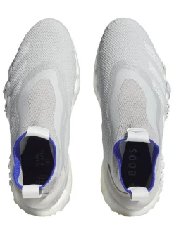 Adidas Codechaos Laceless Primeknit Boost Golf Shoes - Grey Two/Cloud White