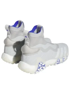 Adidas Codechaos Laceless Primeknit Boost Golf Shoes - Grey Two/Cloud White