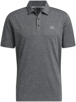 Adidas Drive Heather Polo Shirt - Black