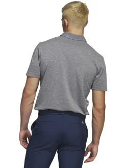 Adidas Drive Heather Polo Shirt - Black