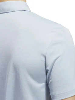 Adidas Drive Heather Polo Shirt - Wonder Blue Mel.