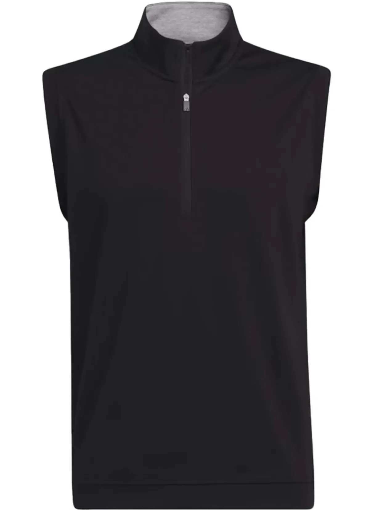 Adidas Elevated 1/4-Zip Pullover Vest - Black