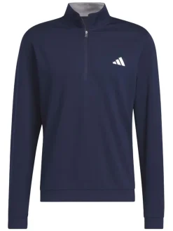 Adidas Elevated 1/4-Zip Sweatshirt - Collegiate Navy