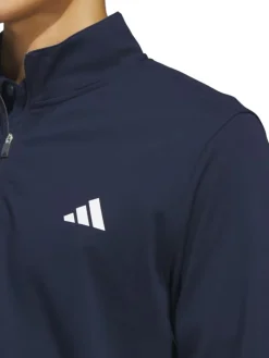 Adidas Elevated 1/4-Zip Sweatshirt - Collegiate Navy