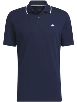 Adidas Go-To Pique Golf Polo Shirt - Collegiate Navy