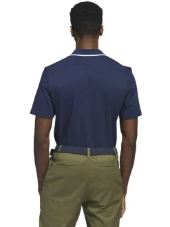 Adidas Go-To Pique Golf Polo Shirt - Collegiate Navy