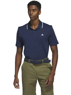 Adidas Go-To Pique Golf Polo Shirt - Collegiate Navy