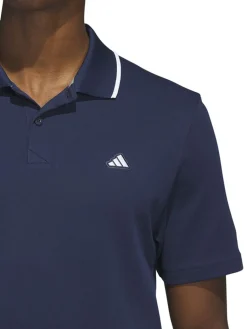 Adidas Go-To Pique Golf Polo Shirt - Collegiate Navy