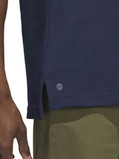 Adidas Go-To Pique Golf Polo Shirt - Collegiate Navy