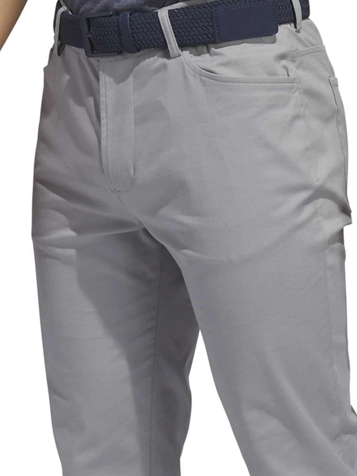 Adidas Go-To 5-Pocket Golf Trousers - Grey Three