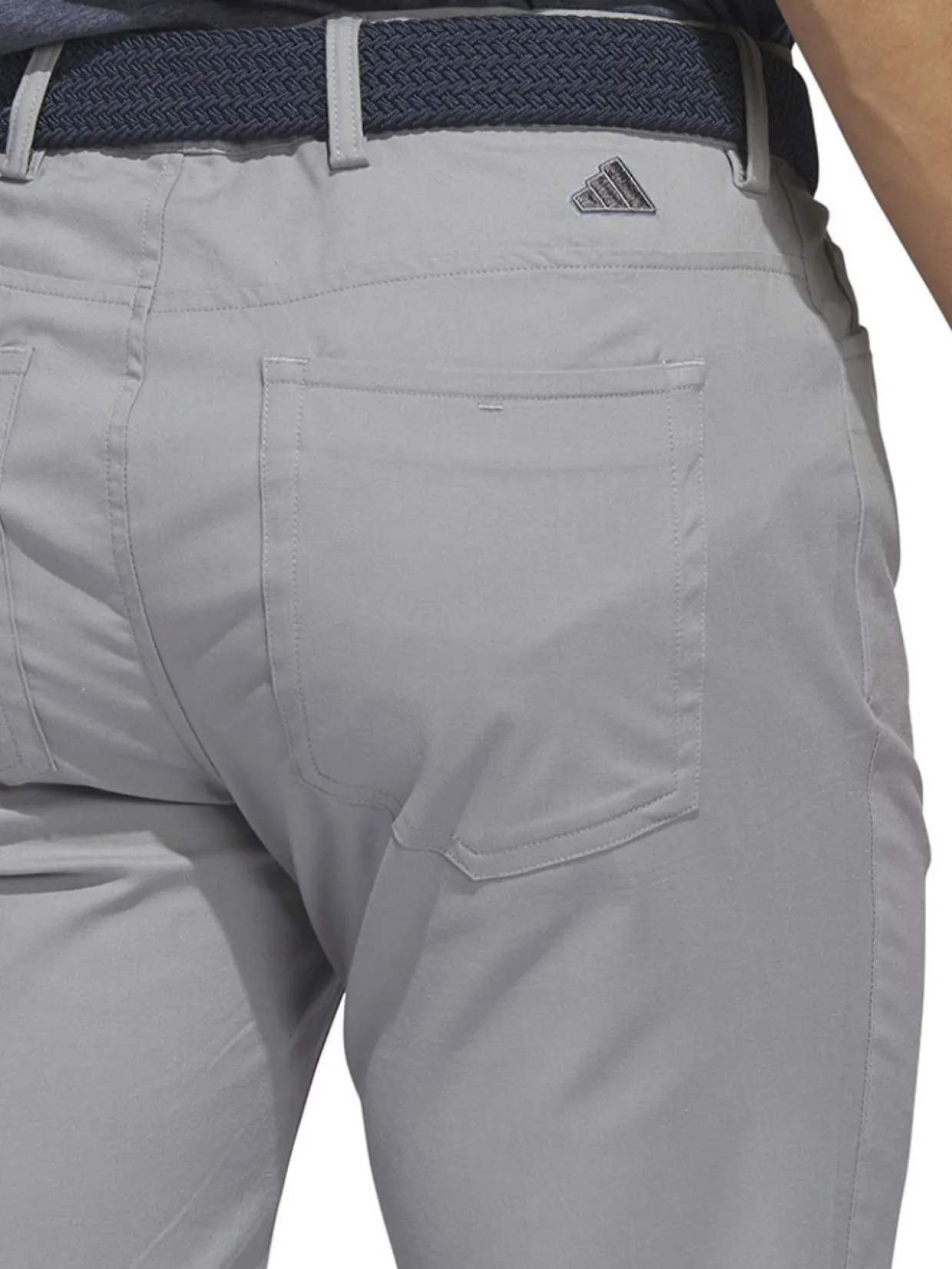 Adidas Go-To 5-Pocket Golf Trousers - Grey Three