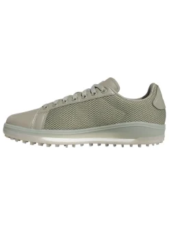 Adidas Go-To Spikeless 1 Golf Shoes - Silver Pebble/Olive Strata/Silver Pebble