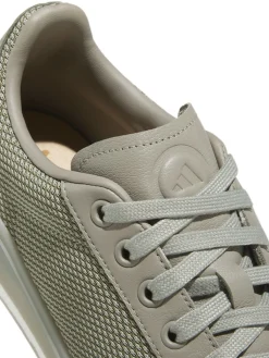 Adidas Go-To Spikeless 1 Golf Shoes - Silver Pebble/Olive Strata/Silver Pebble