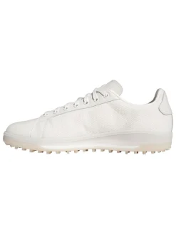 Adidas Go-To Spikeless 1 Golf Shoes - Chalk White/Alumina/Magic Beige