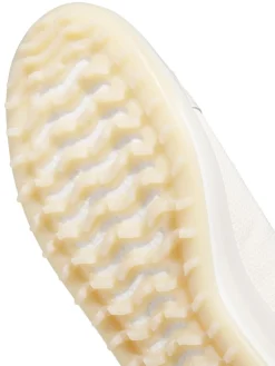 Adidas Go-To Spikeless 1 Golf Shoes - Chalk White/Alumina/Magic Beige