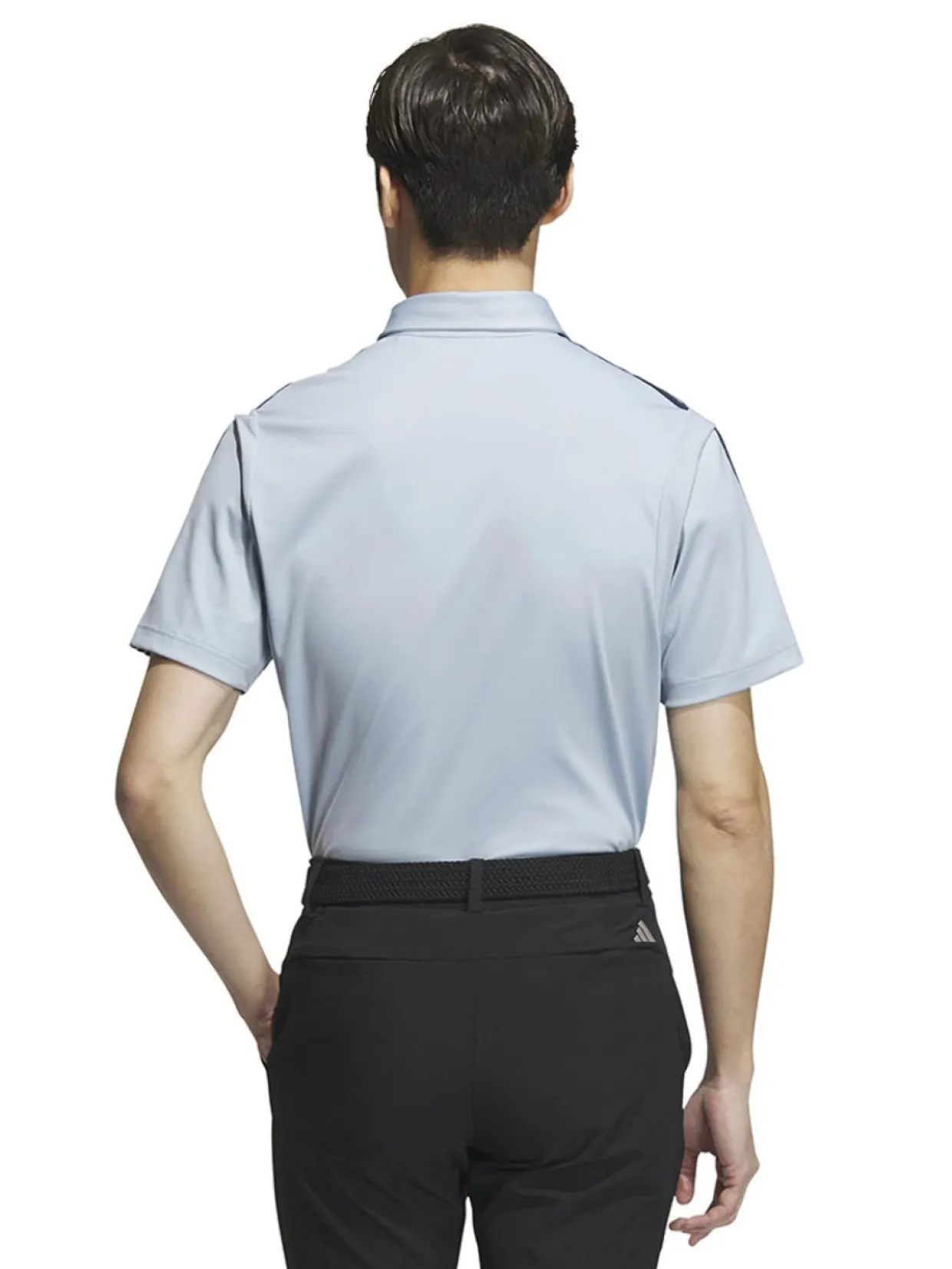 Adidas Heat.Rdy 3-Stripe Short Sleeve Polo Shirt - Wonder Blue