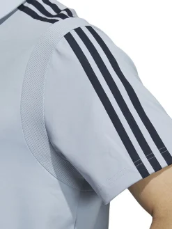 Adidas Heat.Rdy 3-Stripe Short Sleeve Polo Shirt - Wonder Blue