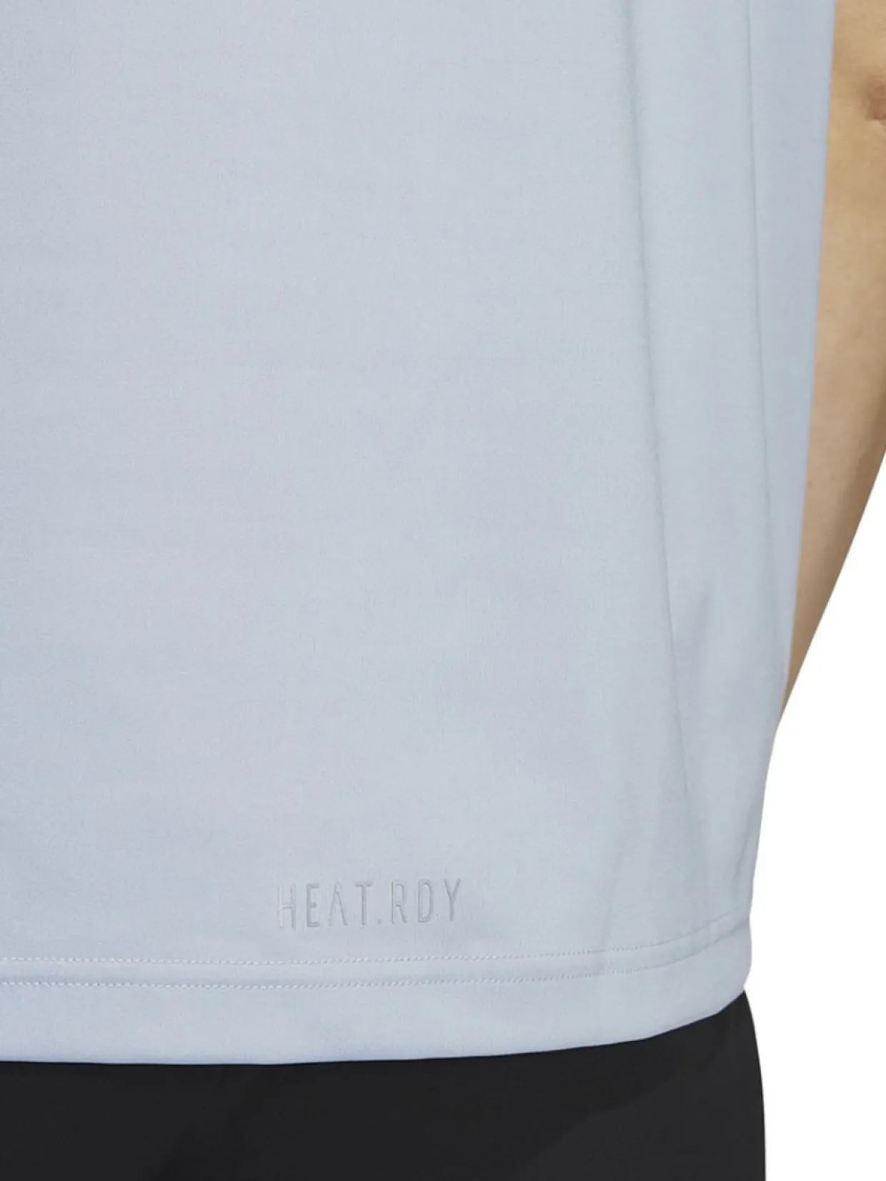 Adidas Heat.Rdy 3-Stripe Short Sleeve Polo Shirt - Wonder Blue