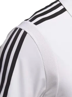Adidas Heat.Rdy 3-Stripe Short Sleeve Polo Shirt - White