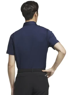 Adidas Heat.Rdy 3-Stripe Short Sleeve Polo Shirt - Collegiate Navy