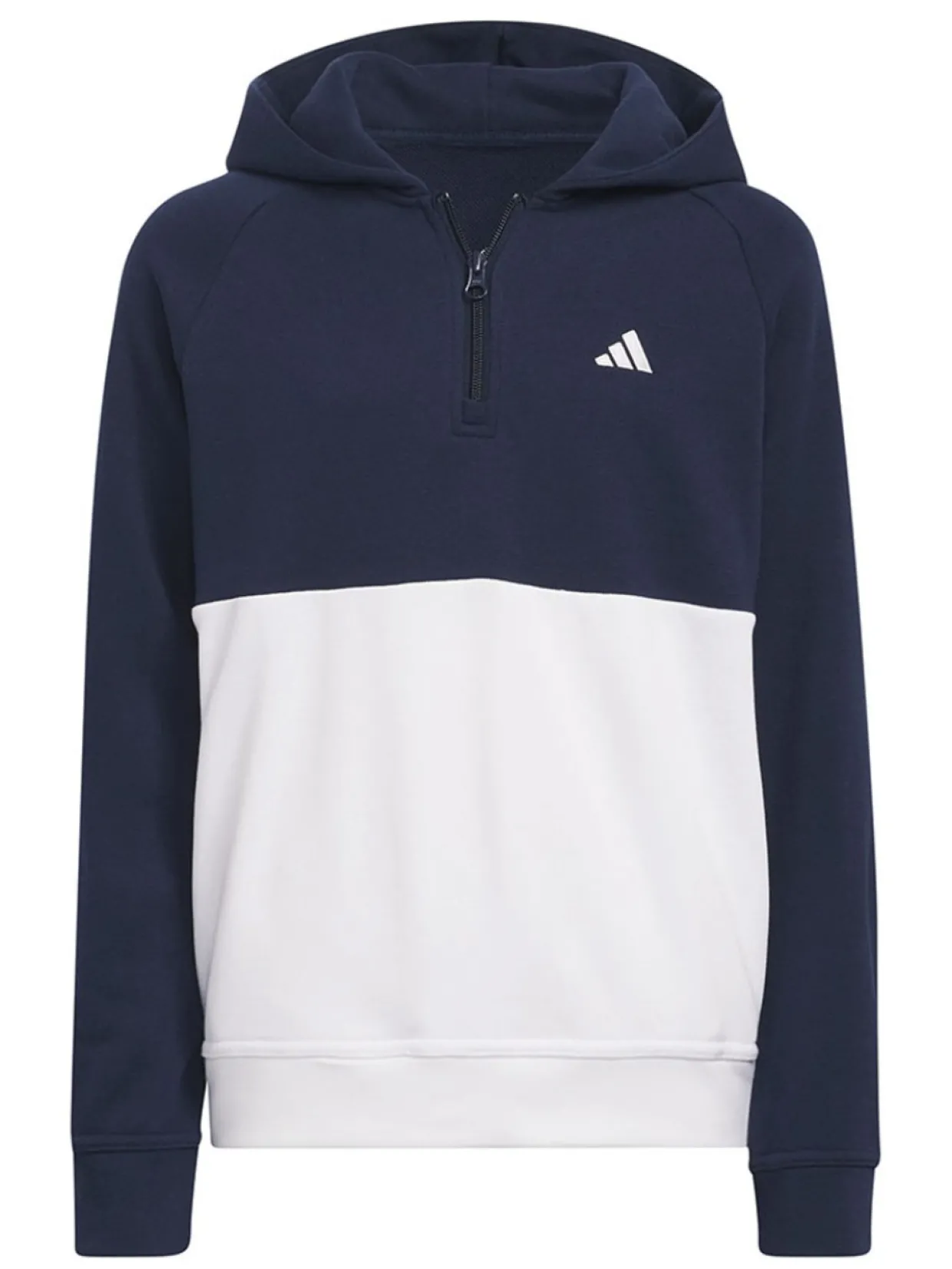 Adidas Jr Boys' Colorblock Hoodie - Collegiate Navy