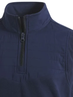 Adidas Jr Boys' Fleece Layering Vest - Collegiate Navy