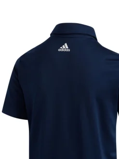 Adidas Jr Boy'S 3-Stripes Polo Shirt - Collegiate Navy