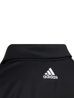 Adidas Jr Boy'S 3-Stripes Polo Shirt - Black