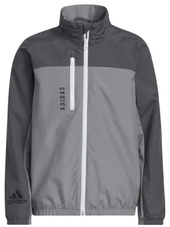 Adidas Jr Provisional Golf Jacket - Grey Three