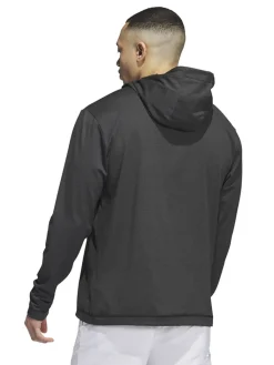 Adidas Lightweight Hoodie - Black/Grey Six