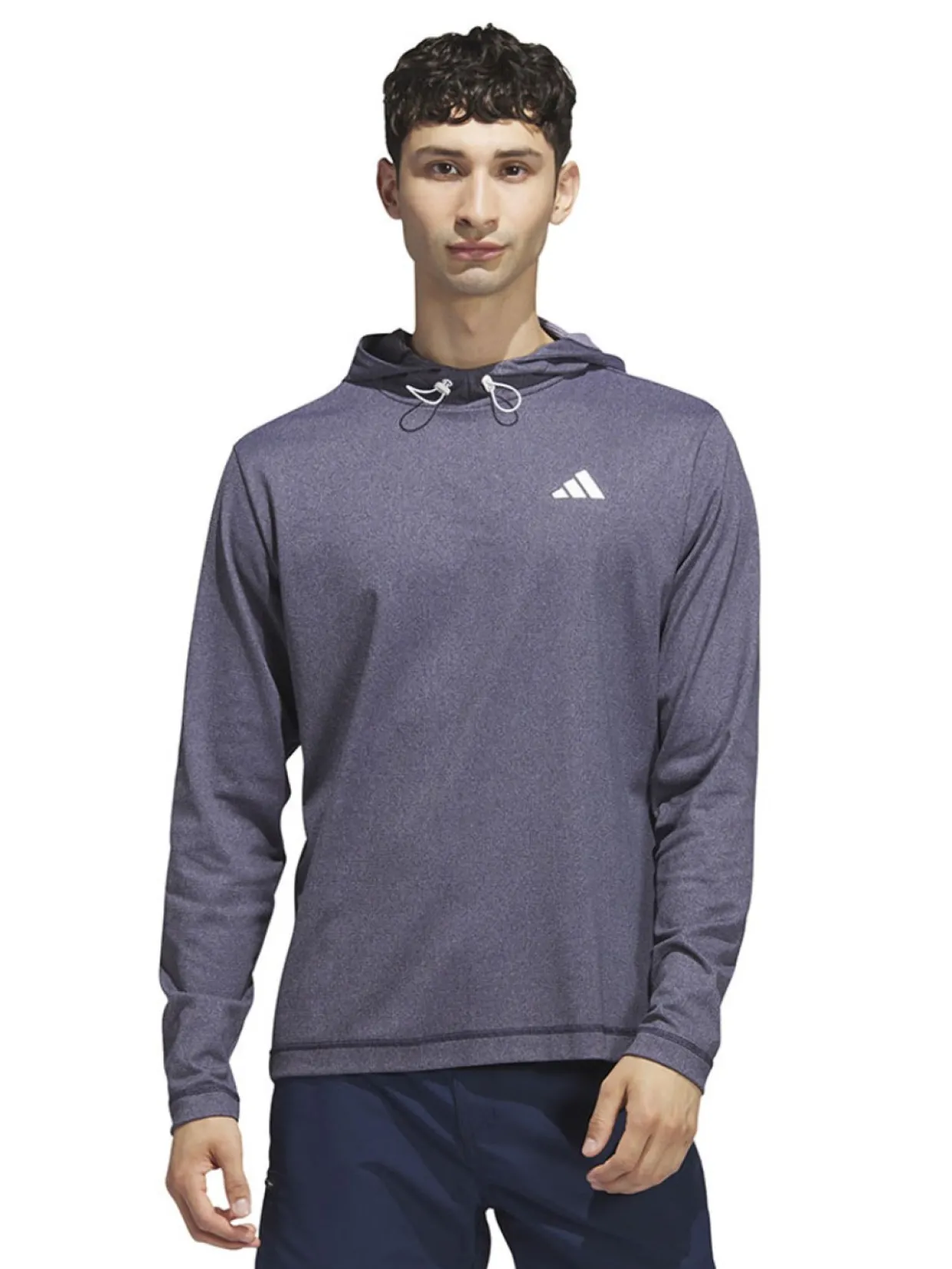Adidas Lightweight Hoodie - Collegiate Navy/White