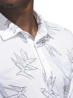 Adidas Oasis Mesh Polo Shirt - White