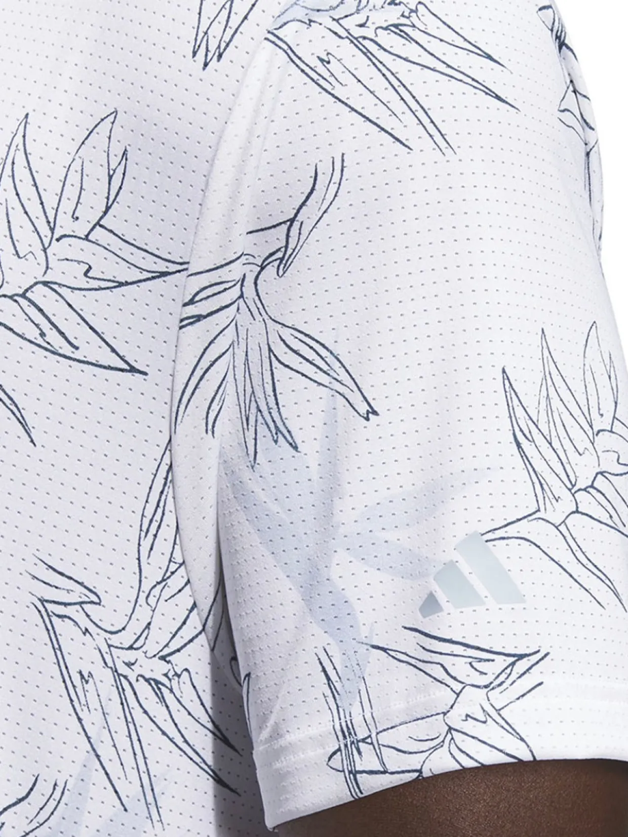 Adidas Oasis Mesh Polo Shirt - White