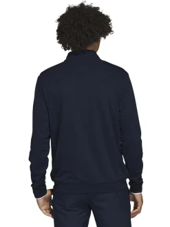 Adidas Quarter-Zip Pullover - Collegiate Navy/White
