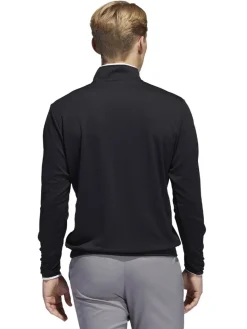 Adidas Quarter-Zip Pullover - Black/White