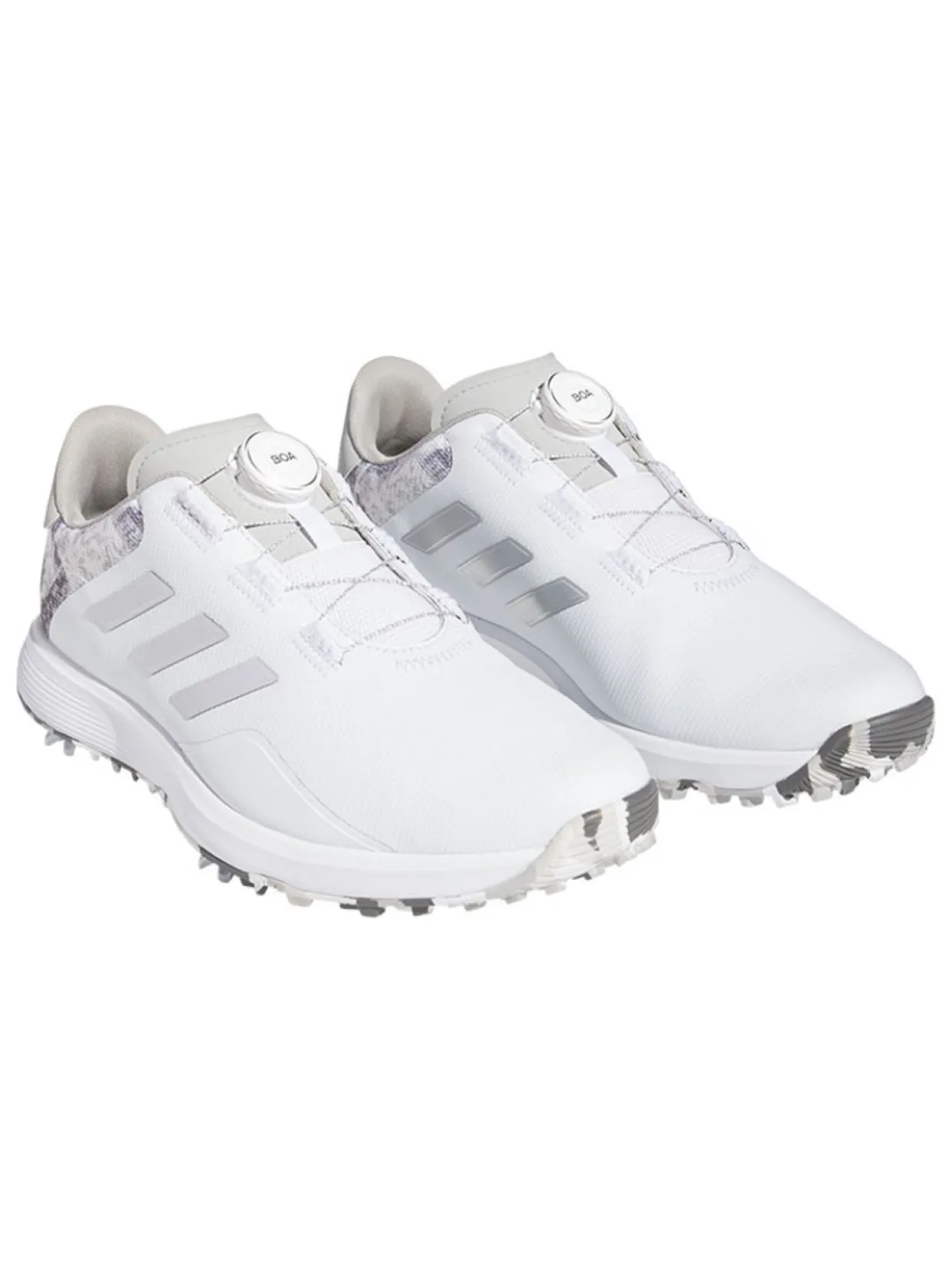 Adidas S2G Boa Wide Shoes - Ftwr White/Medium Silver/Grey Two