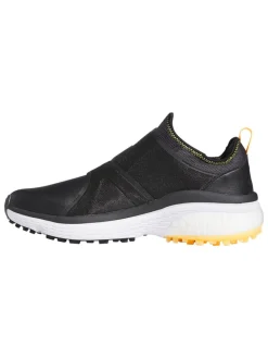 Adidas Solarmotion Boa Golf Shoes - Core Black/Dark Silver Met./Solar Gold