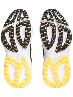 Adidas Solarmotion Boa Golf Shoes - Core Black/Dark Silver Met./Solar Gold